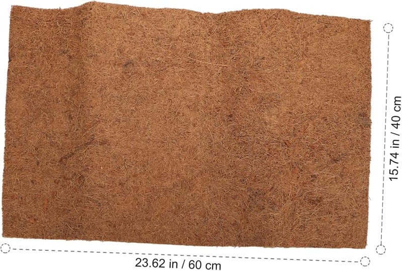 حصيرة الألياف الطبيعية من جوز الهند للزواحف - بطانة فراش قابلة للتنفس وسهلة التنظيف - Image 5